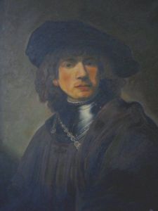 Voir le détail de cette oeuvre: Autoportrait de Rembrandt 